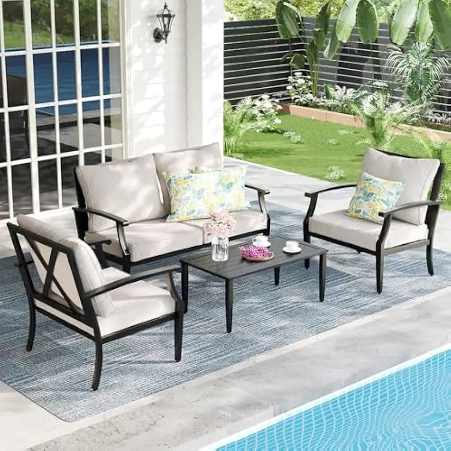 4-Piece Patio Furniture Set