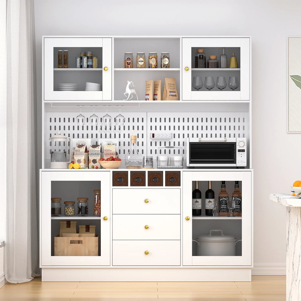 Buffet Hutch w/Pegboard