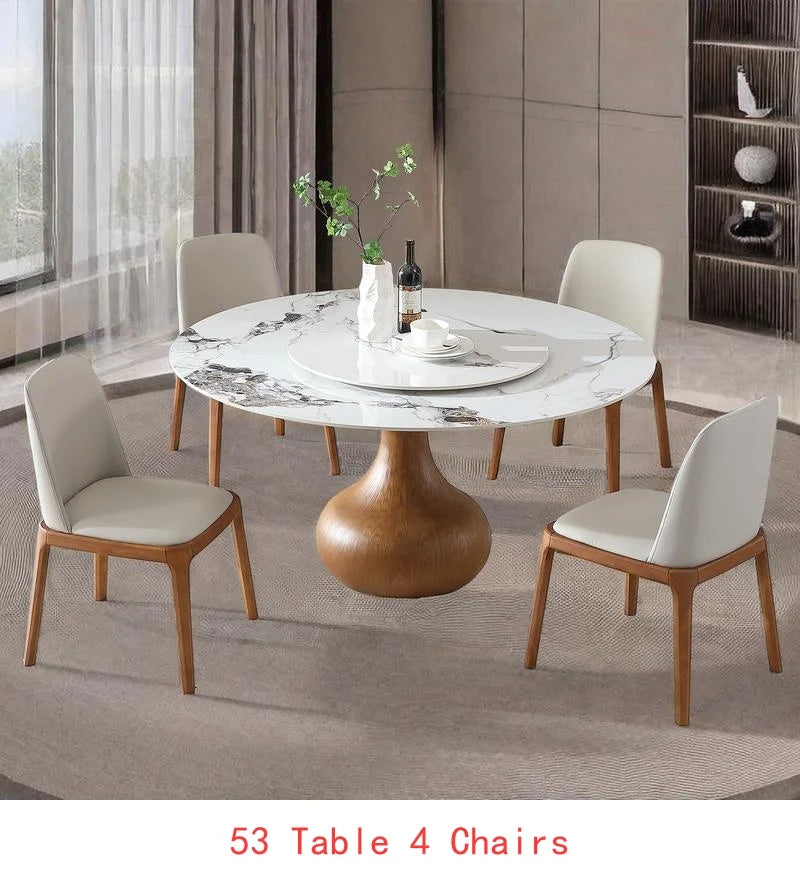 53" Round Sintered Stone Table