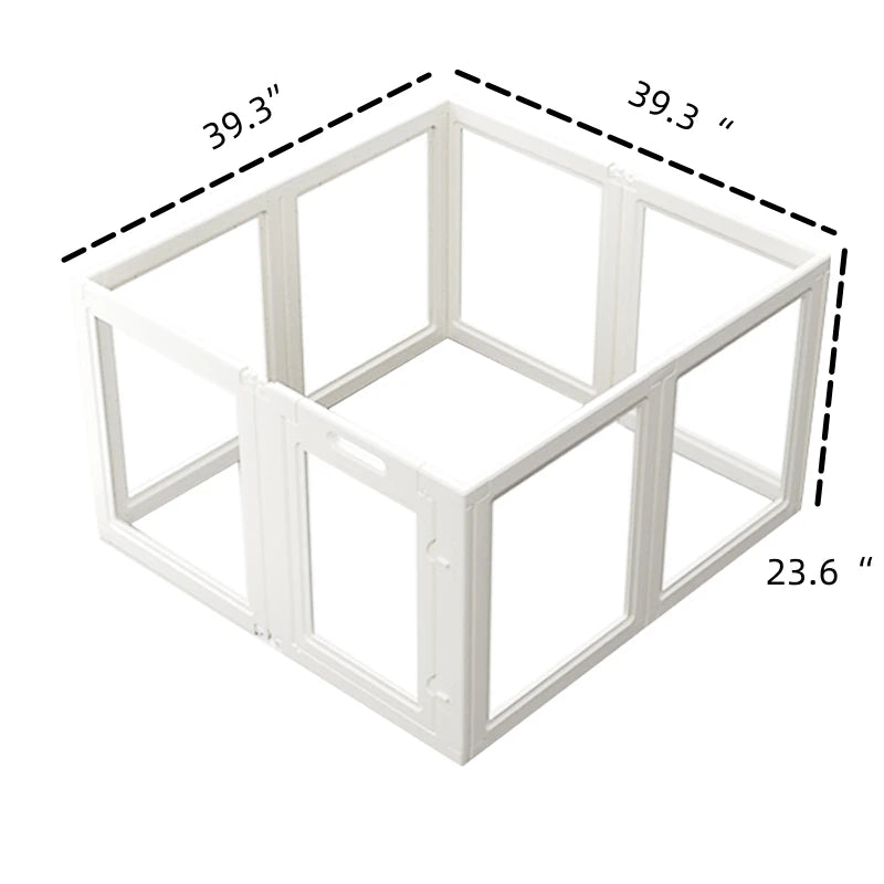 Clear Dog Fence Pet Playpen
