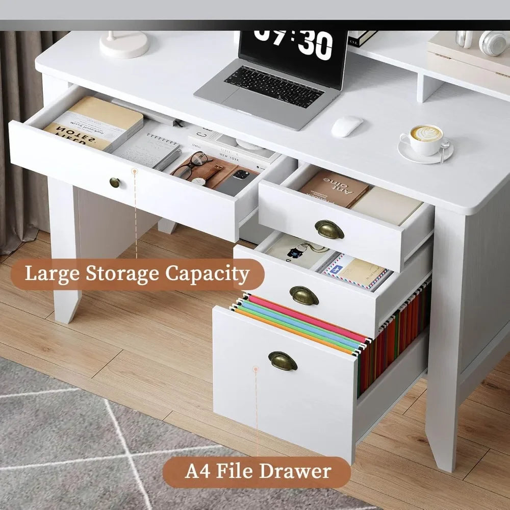 Computer Desk w/Monitor Stand