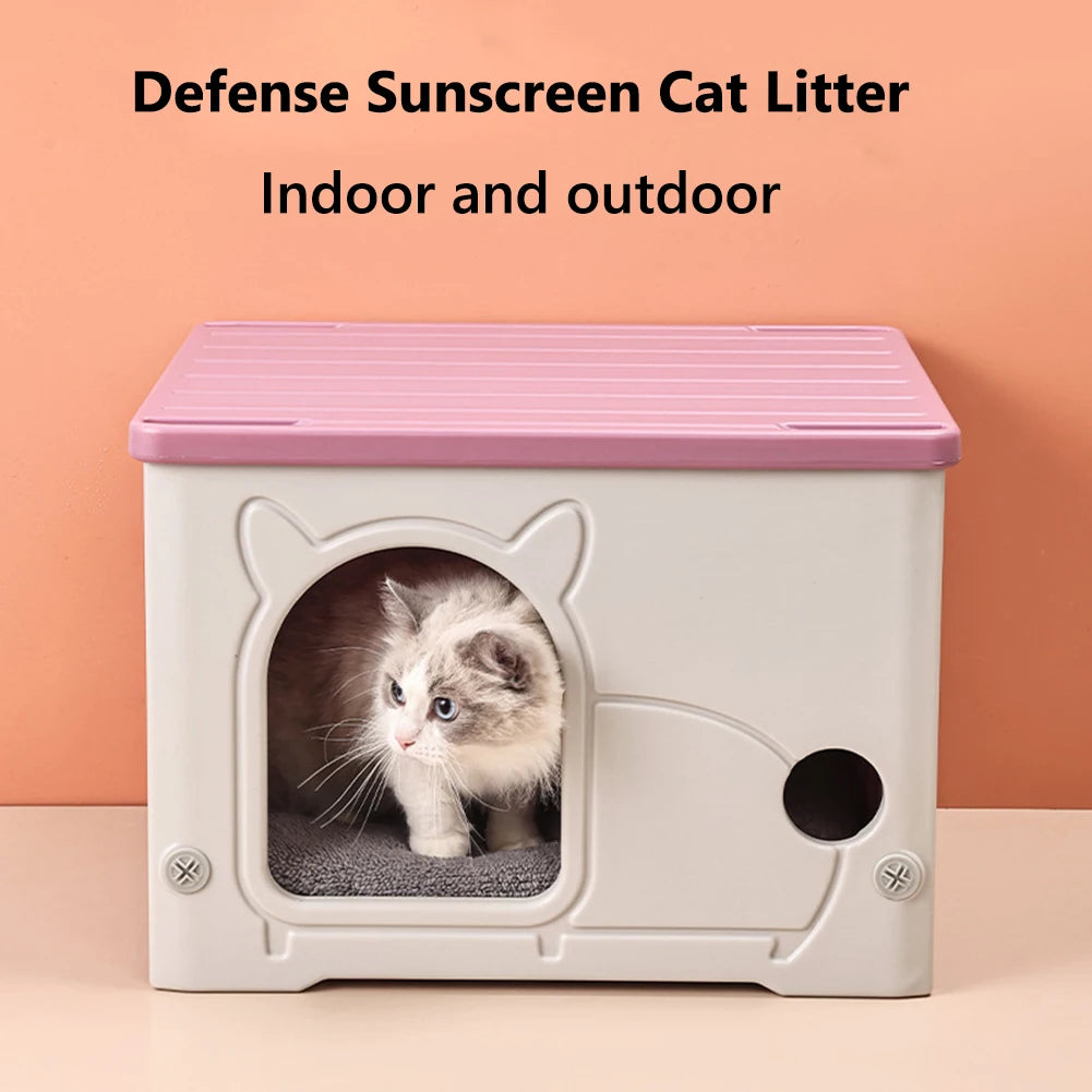 Outdoor Rainproof Stray Cat House