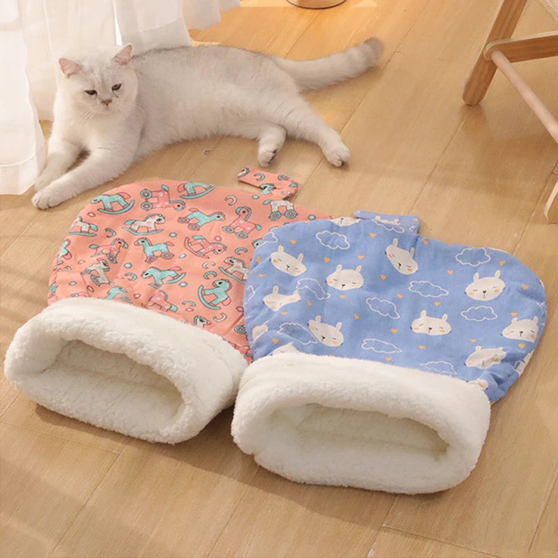 Soft and Fluffy Cat Sleeping Bag