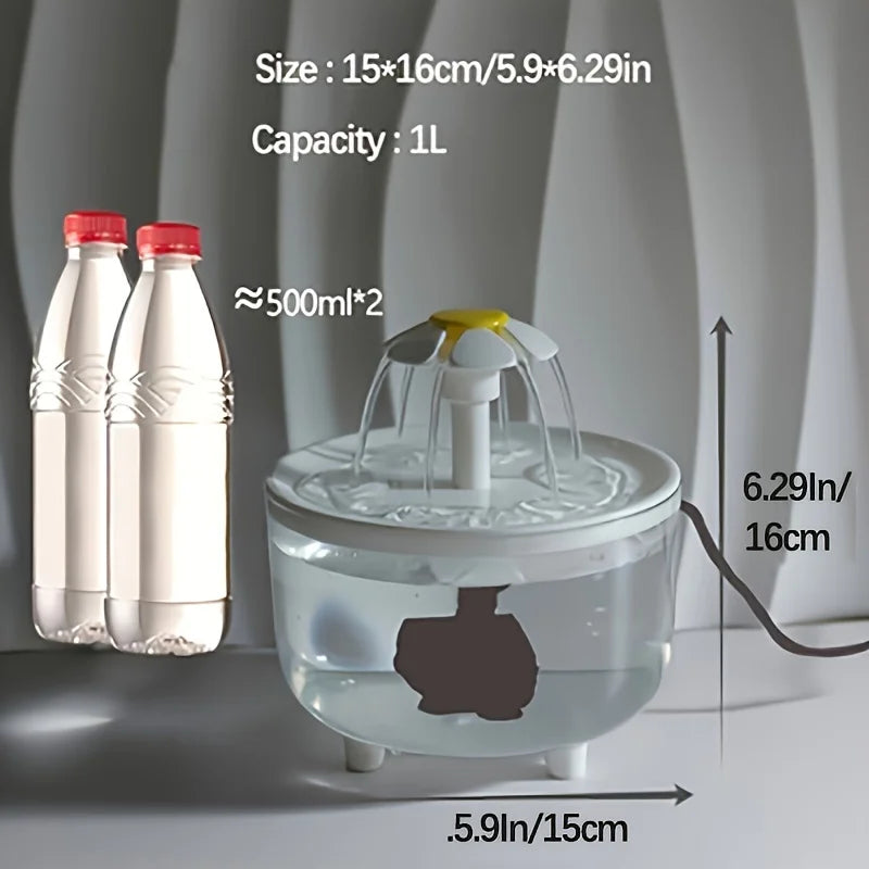 Filter Pet Drinking Dispenser