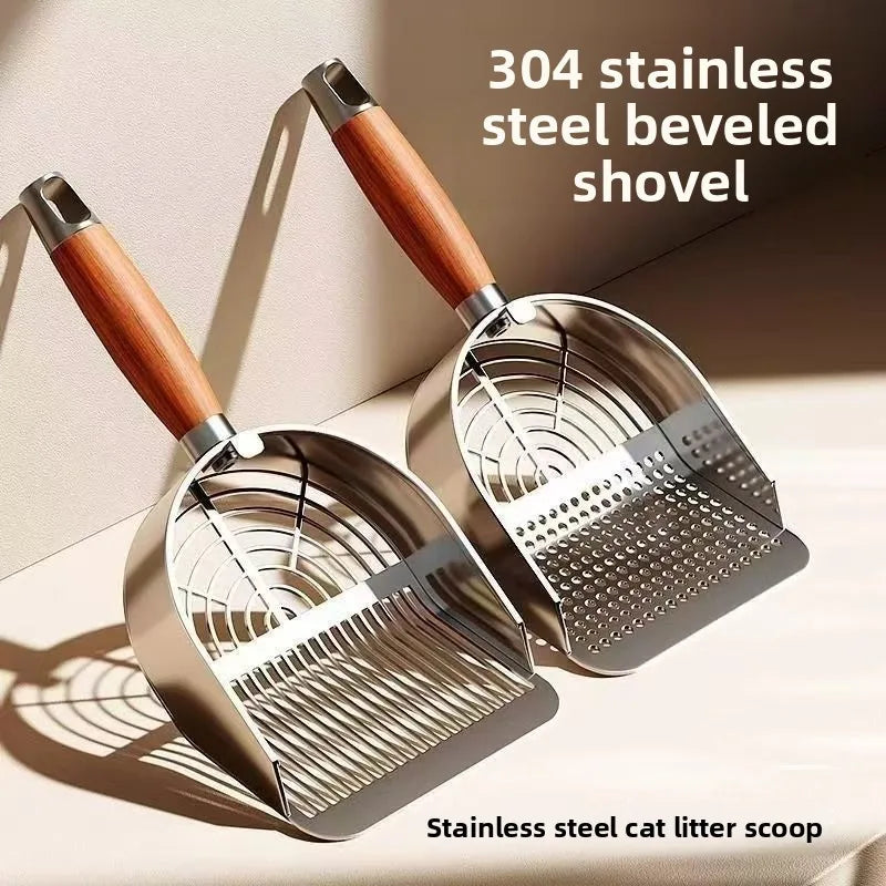 Stainless Steel Cat Litter Scoop