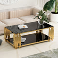 Stainless Steel Glass Coffee Table