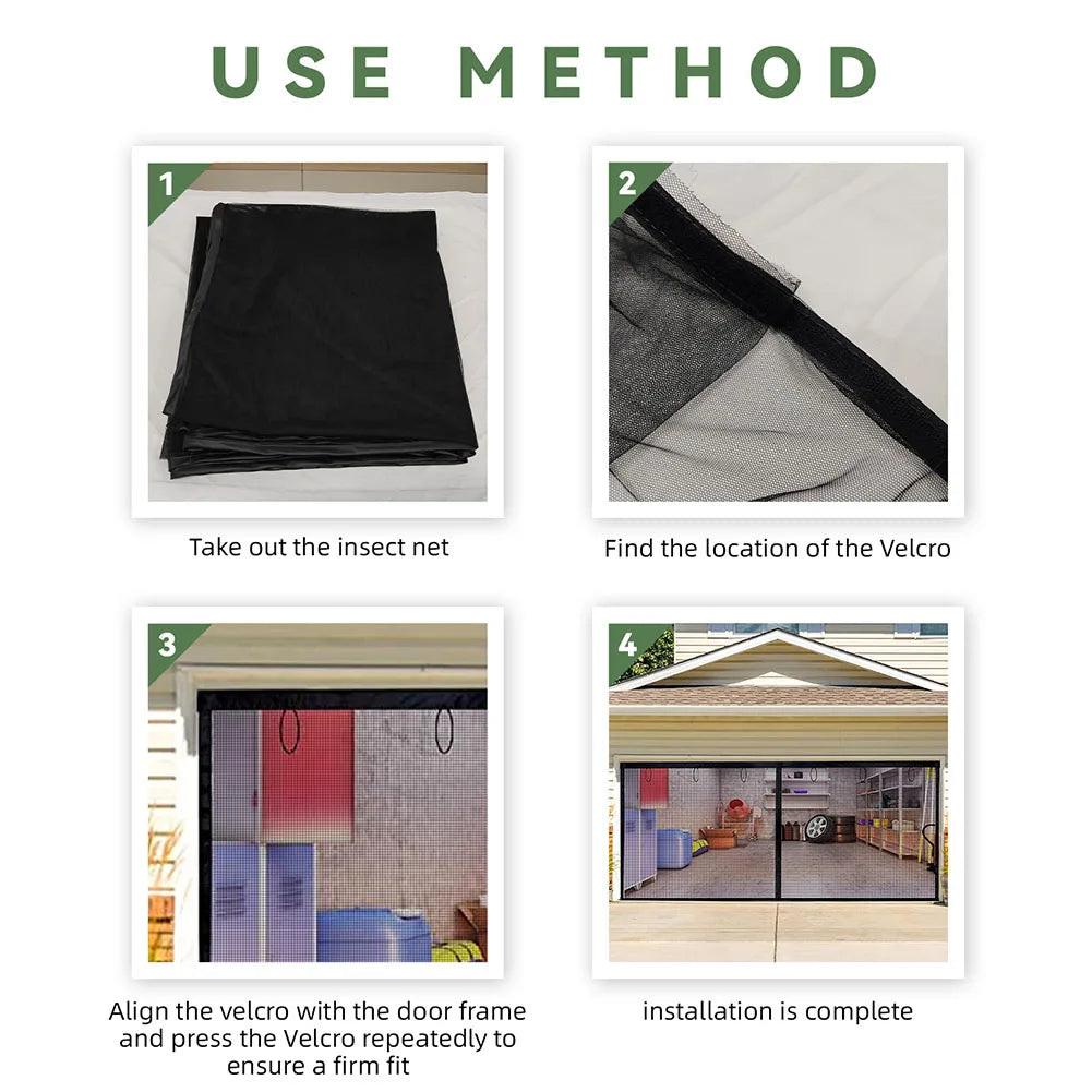 Retractable Garage Door Curtain