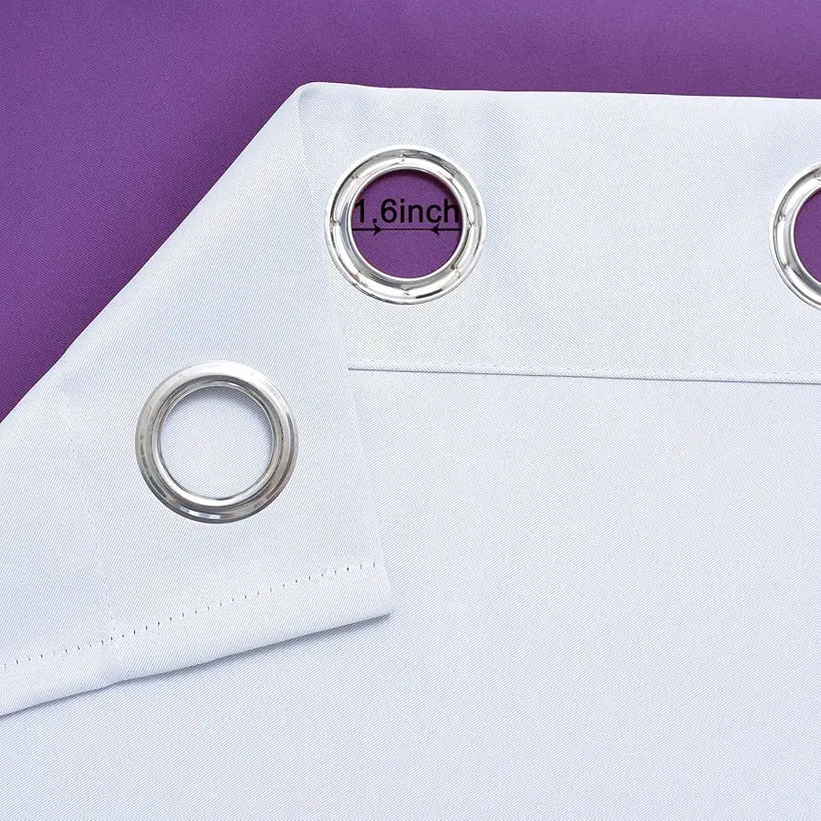 Purple Blackout Insulated Curtains