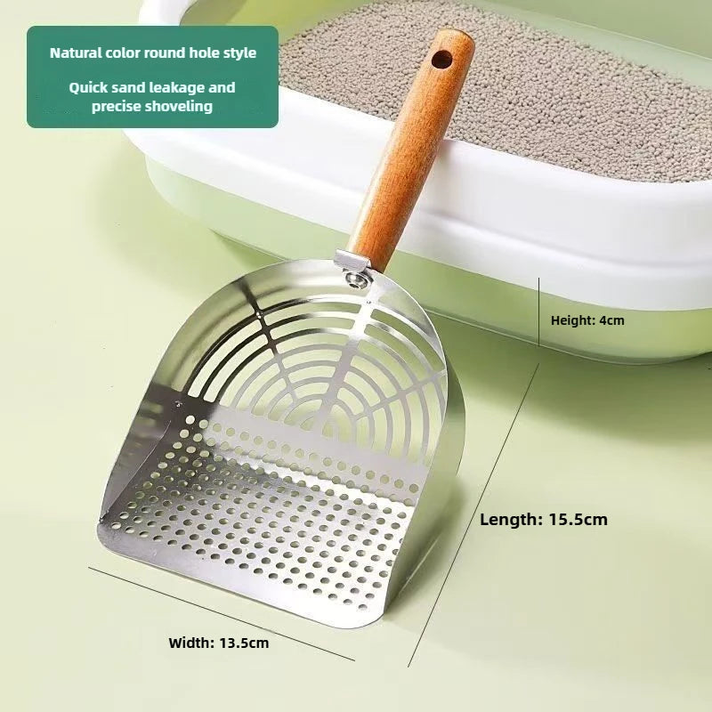 Stainless Steel Cat Litter Scoop
