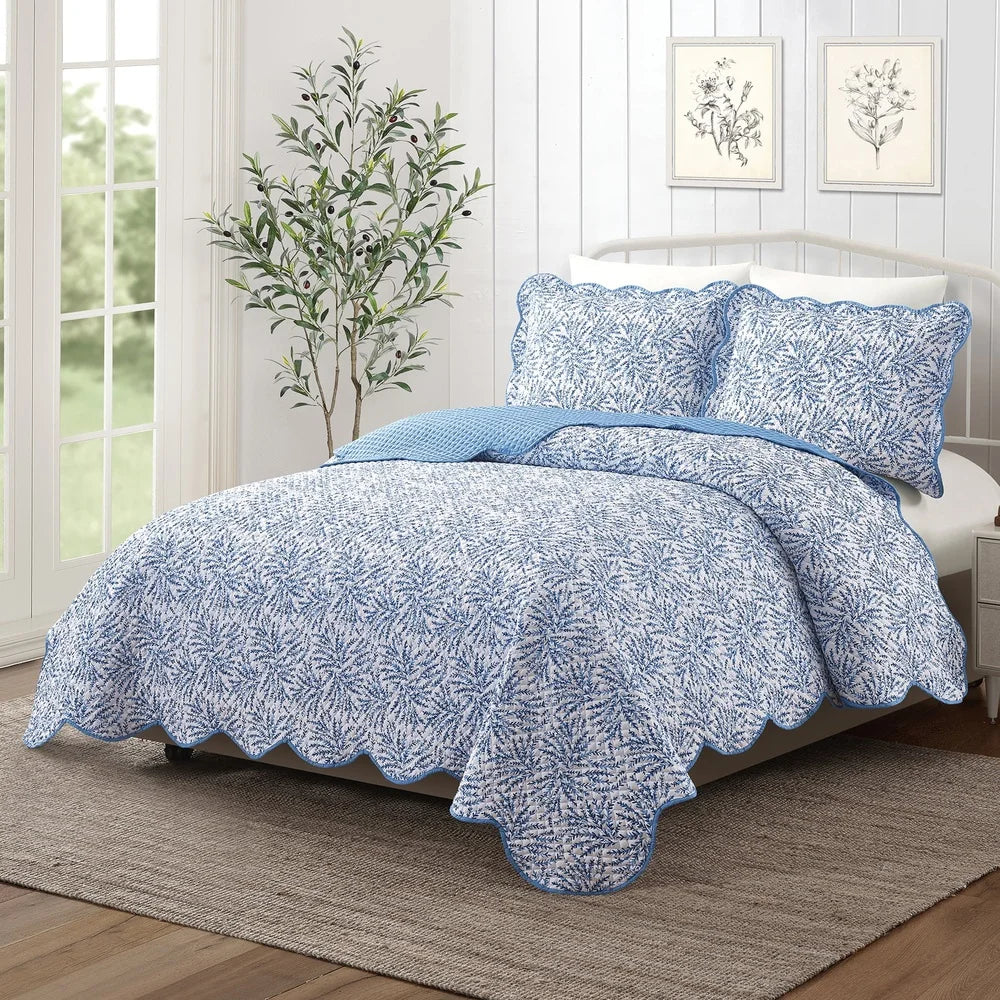 3-Pic Soft Quilt Set Full/Queen Bedding