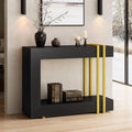 Narrow 2-Tier Entry Table w/Storage
