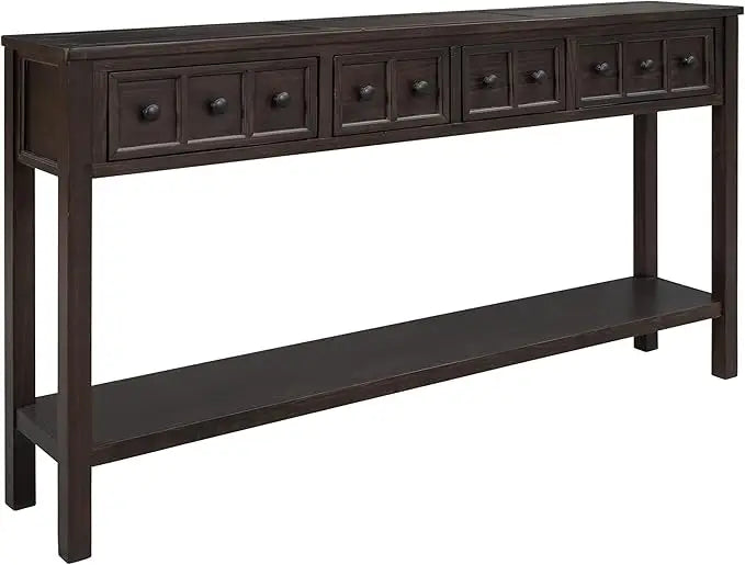 Entryway Table with Storage Drawers