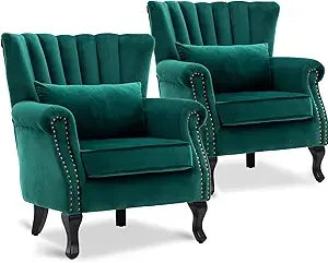 Set of 2  Comfy Corner Sofa Chair