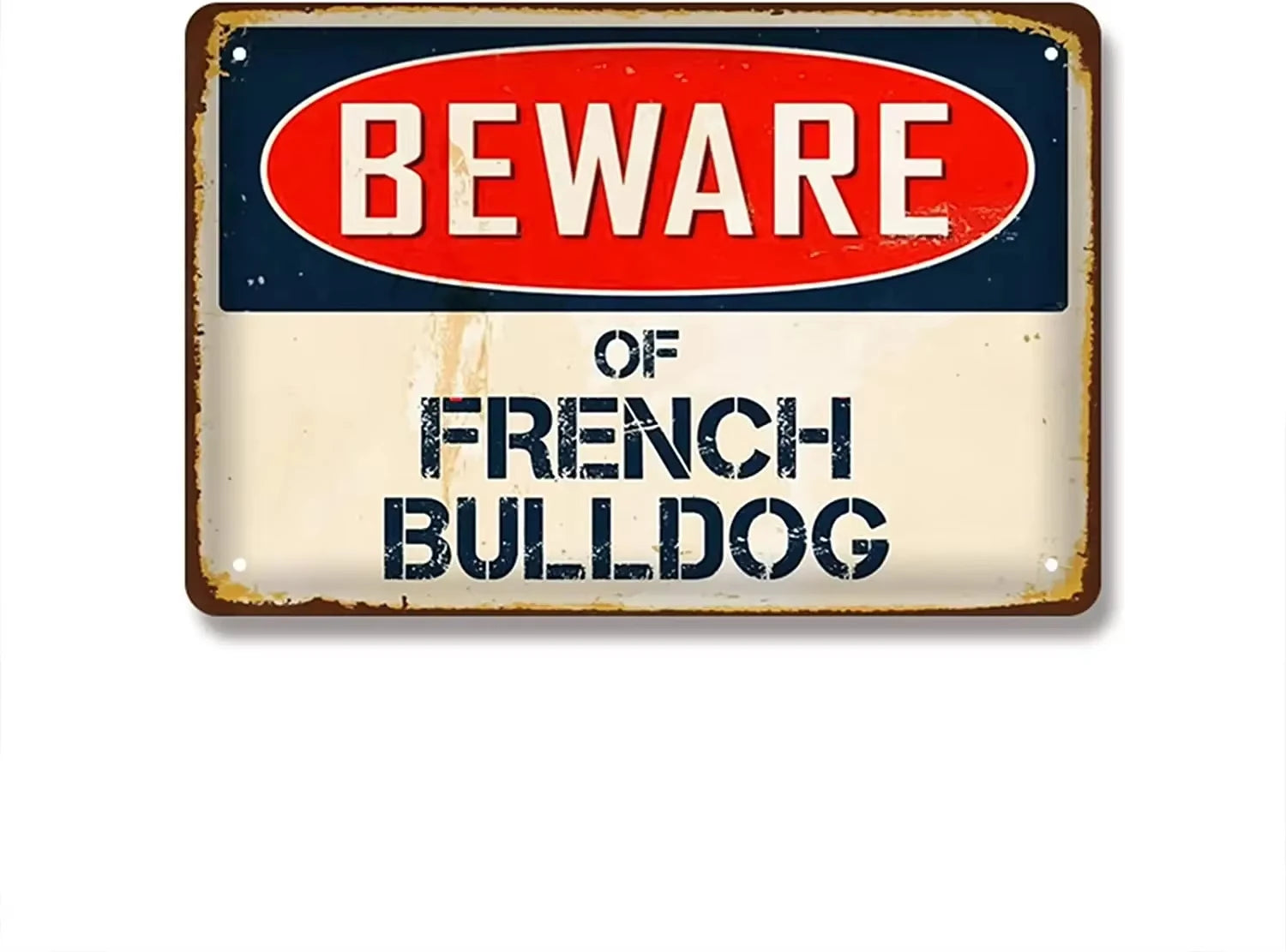 Warning Beware of Dog Sign