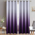 Purple Blackout Insulated Curtains