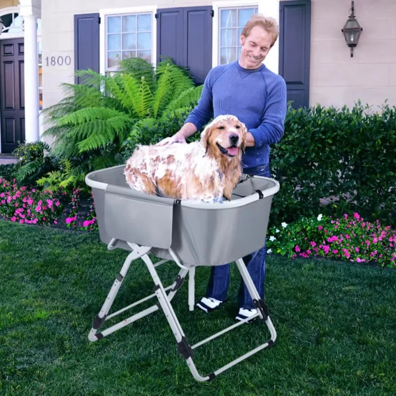 Elevated Dog Bath Tubs for Bath