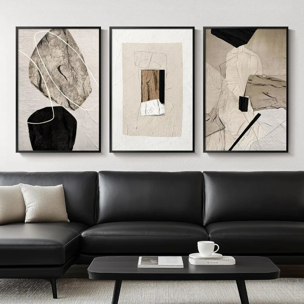 3 Pc Abstract Wall Art