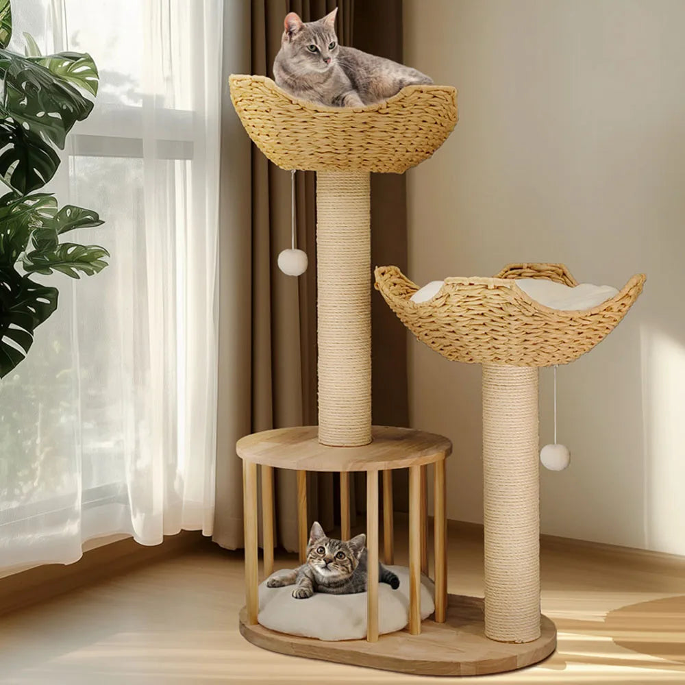 3-Tier Cat Tree Padded Perches