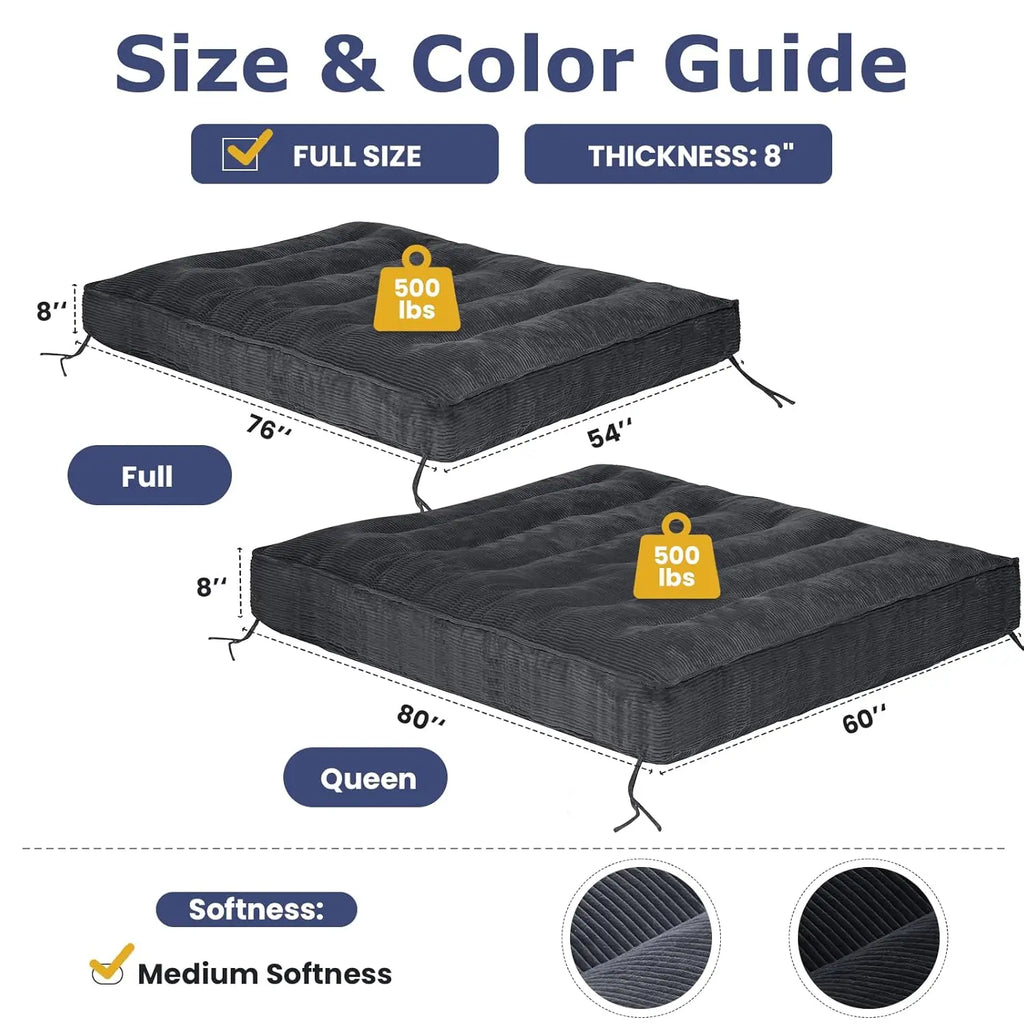 8" Thick Futon Mattress