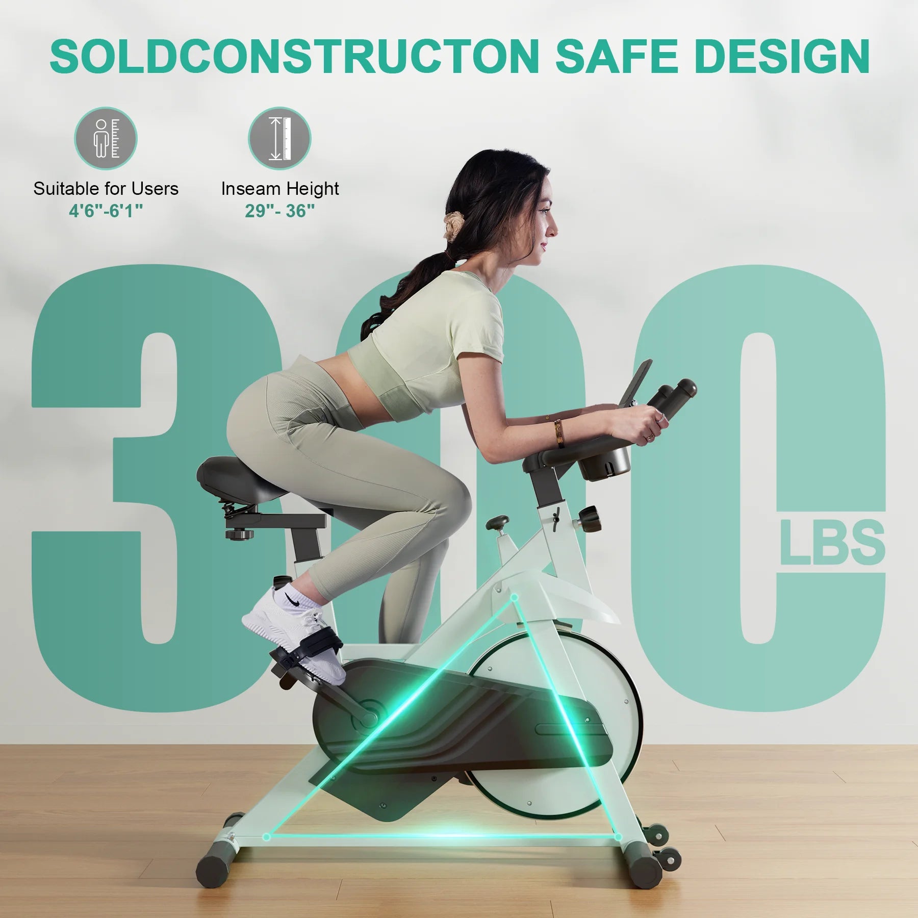 Low Noise Workout Cycling Bike
