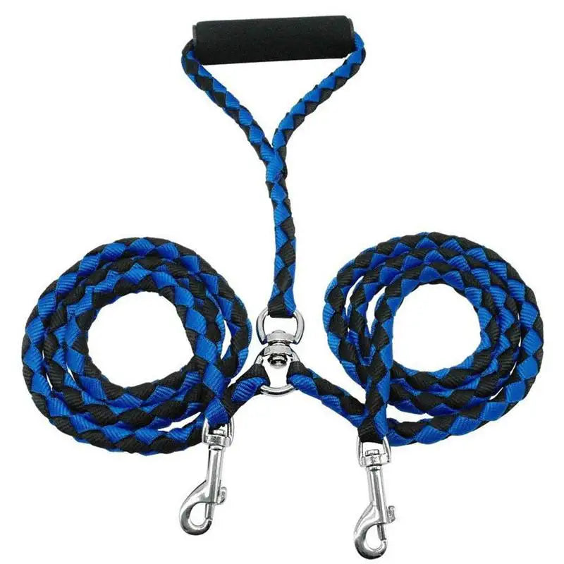 Double Leash 2 Way Couplers Dog
