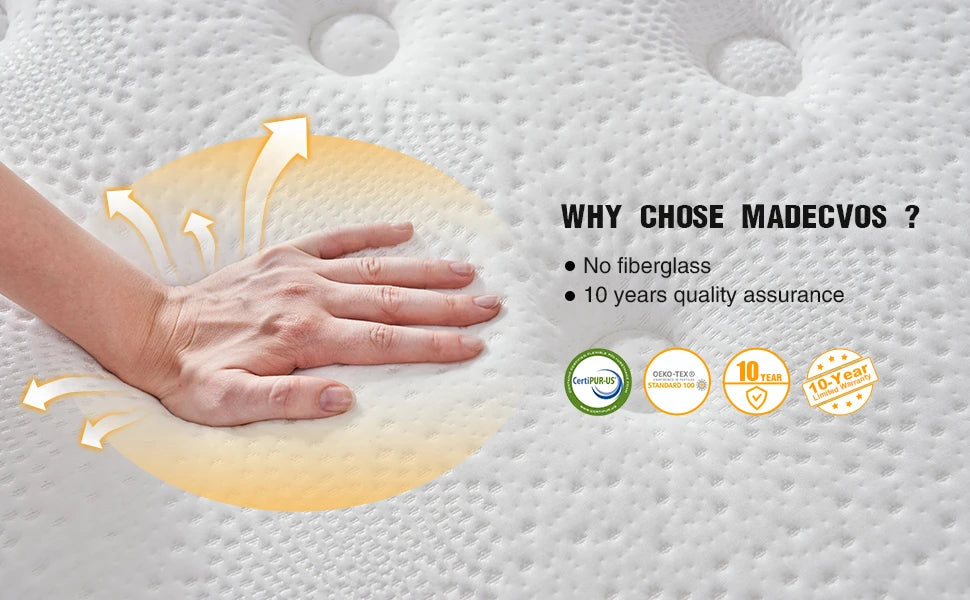 12 Inch Hybrid Mattress in a Box