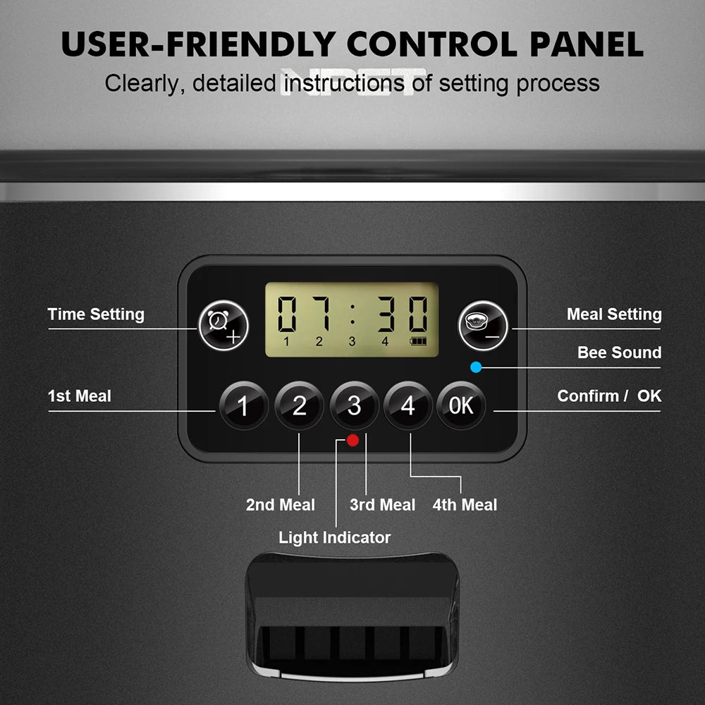 Automatic smart pet feeder