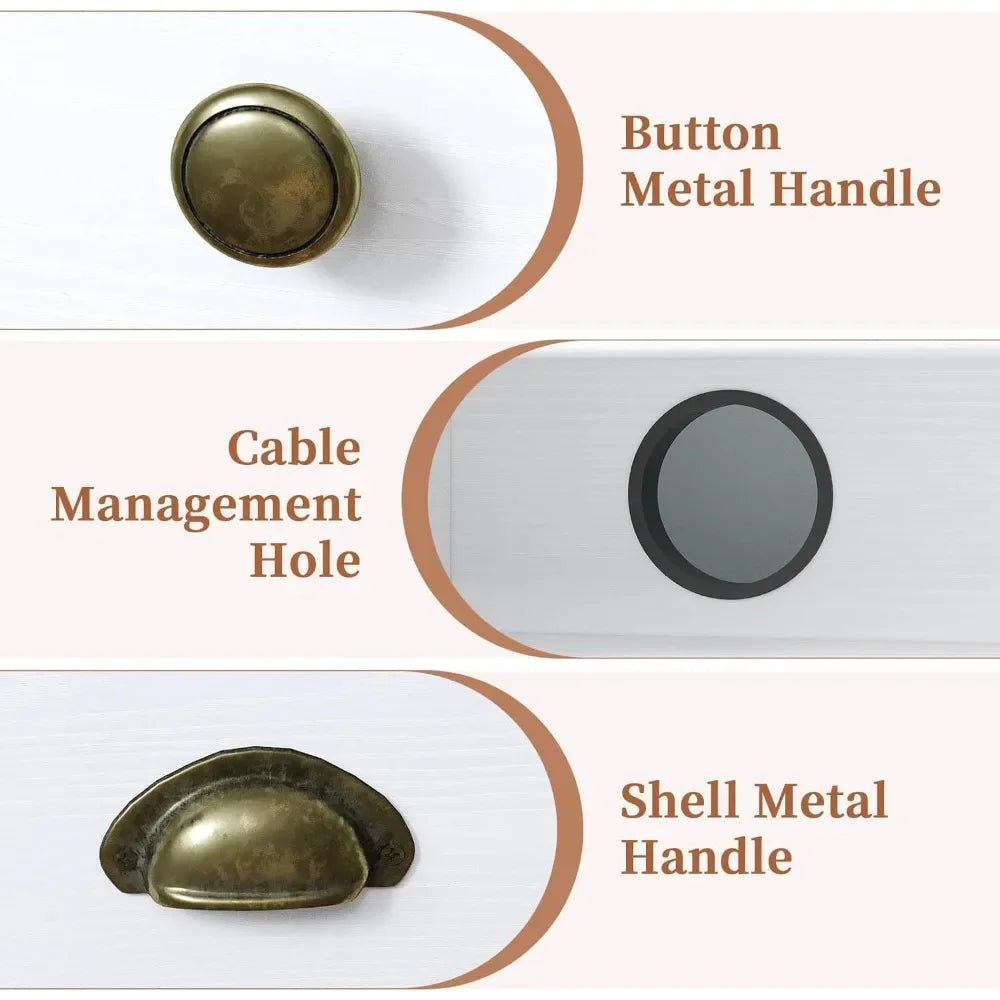 Computer Desk w/Monitor Stand
