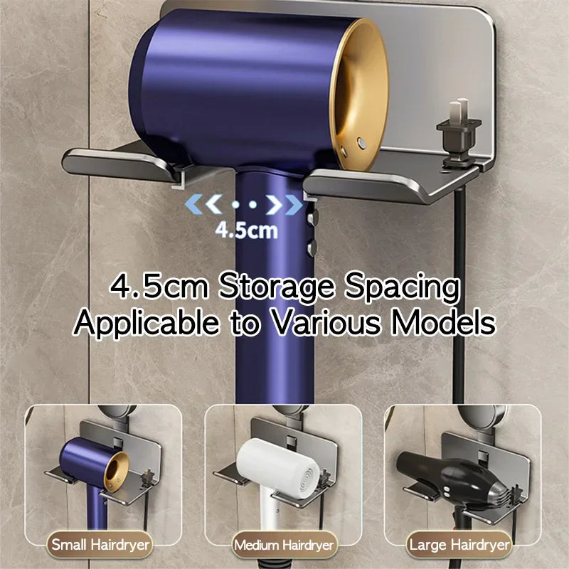 Suction Cup Hair Dryer Holder