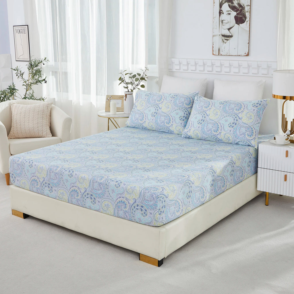 4pc Egyptian Cotton Fitted Sheet Set