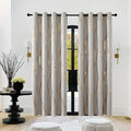 2Pc Blackout Insulated Curtains
