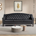 80" Large Leather Couch