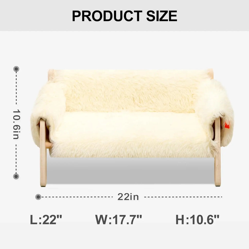 Wooden Pet Couch/Bed