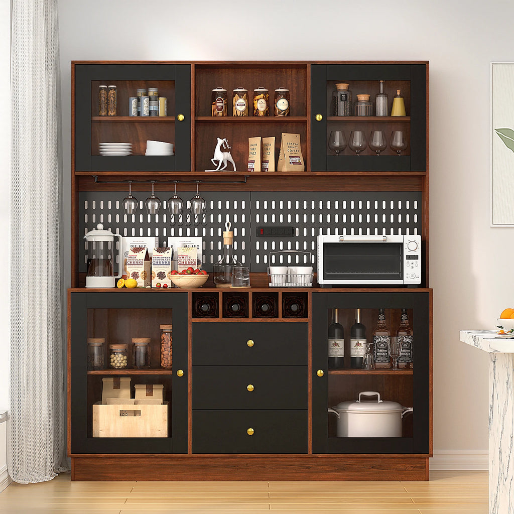 Buffet Hutch w/Pegboard