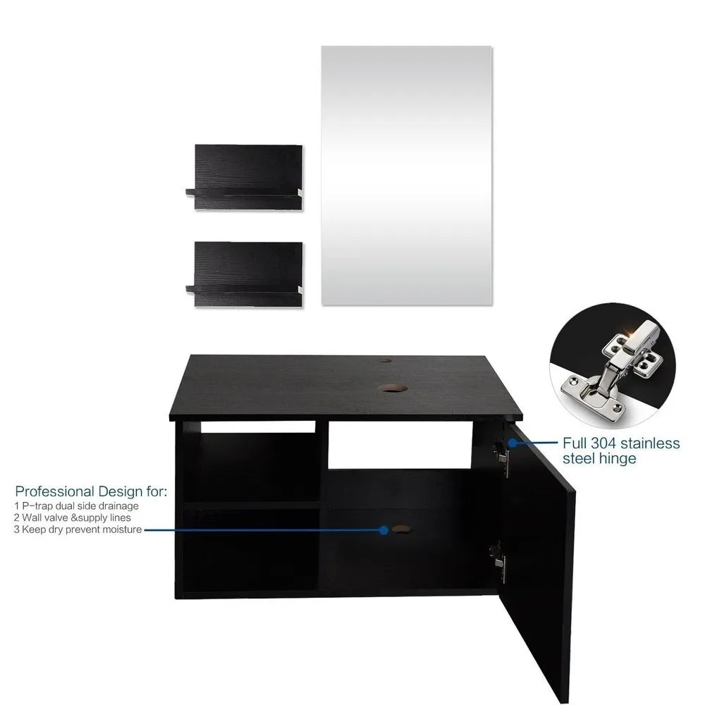 Bathroom Vanity Black Cabinet