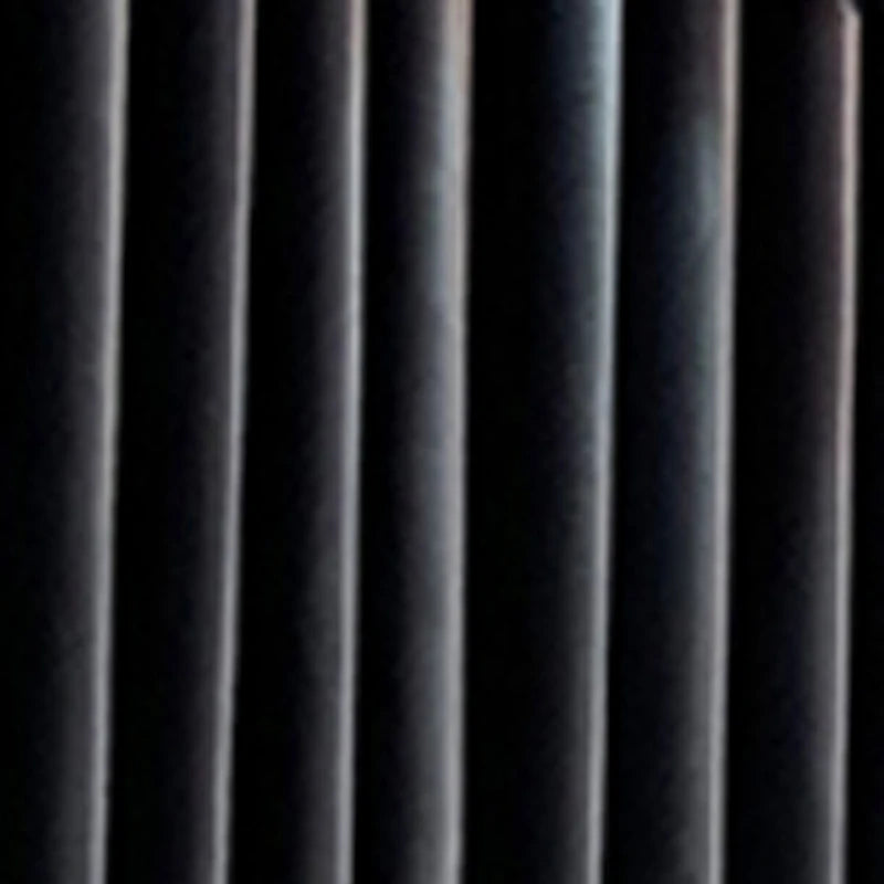 2pcs blackout black curtain