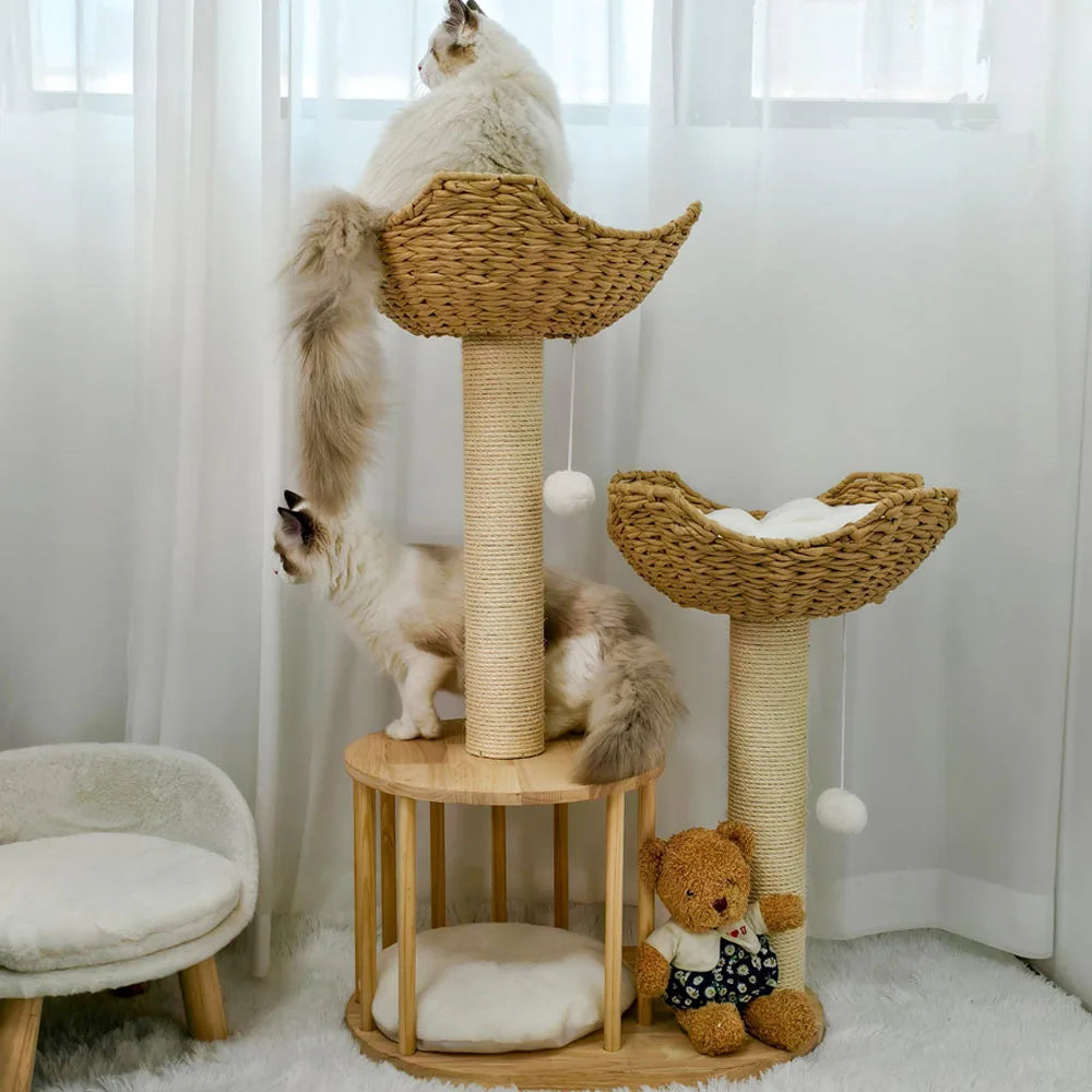 3-Tier Cat Tree Padded Perches