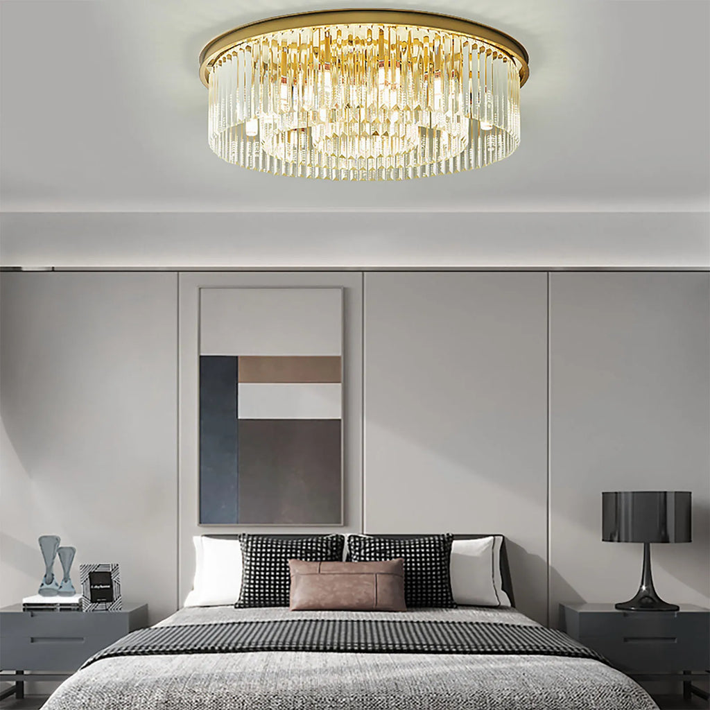 LED Chandelier Crystal Light Fixture