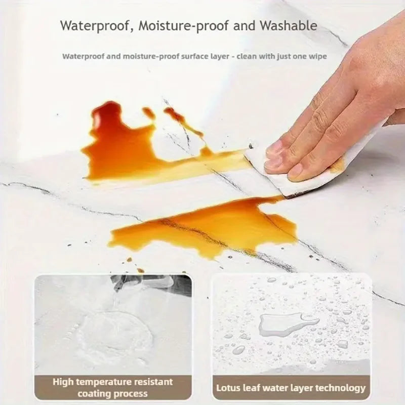 Marble stickers self-adhesive