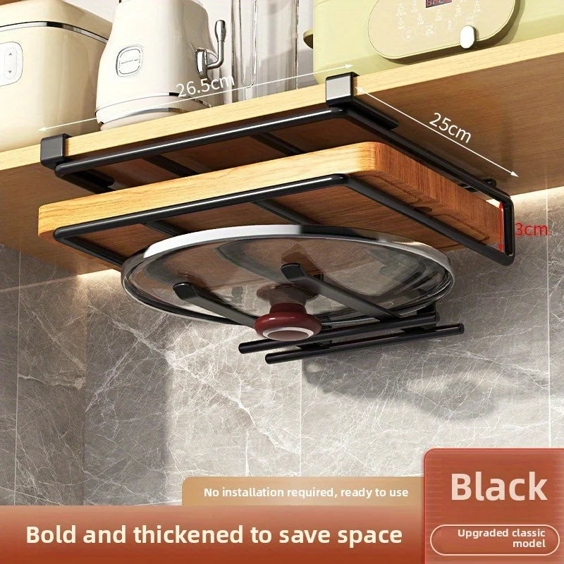 Organizer with Hooks for Pots/Pans