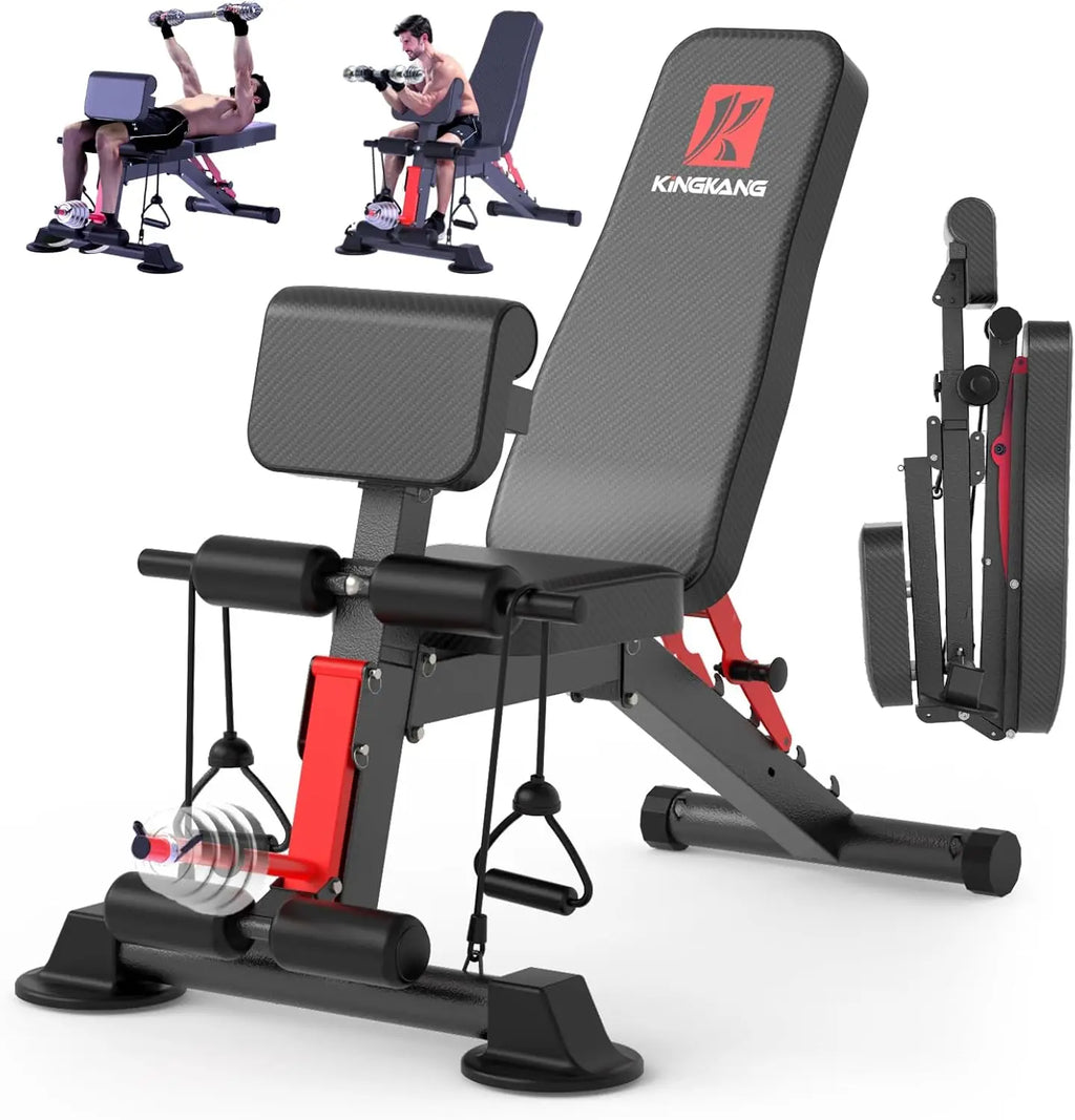 14-in-1 Foldable Dumbbell Bench