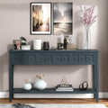 Entryway Table with Storage Drawers