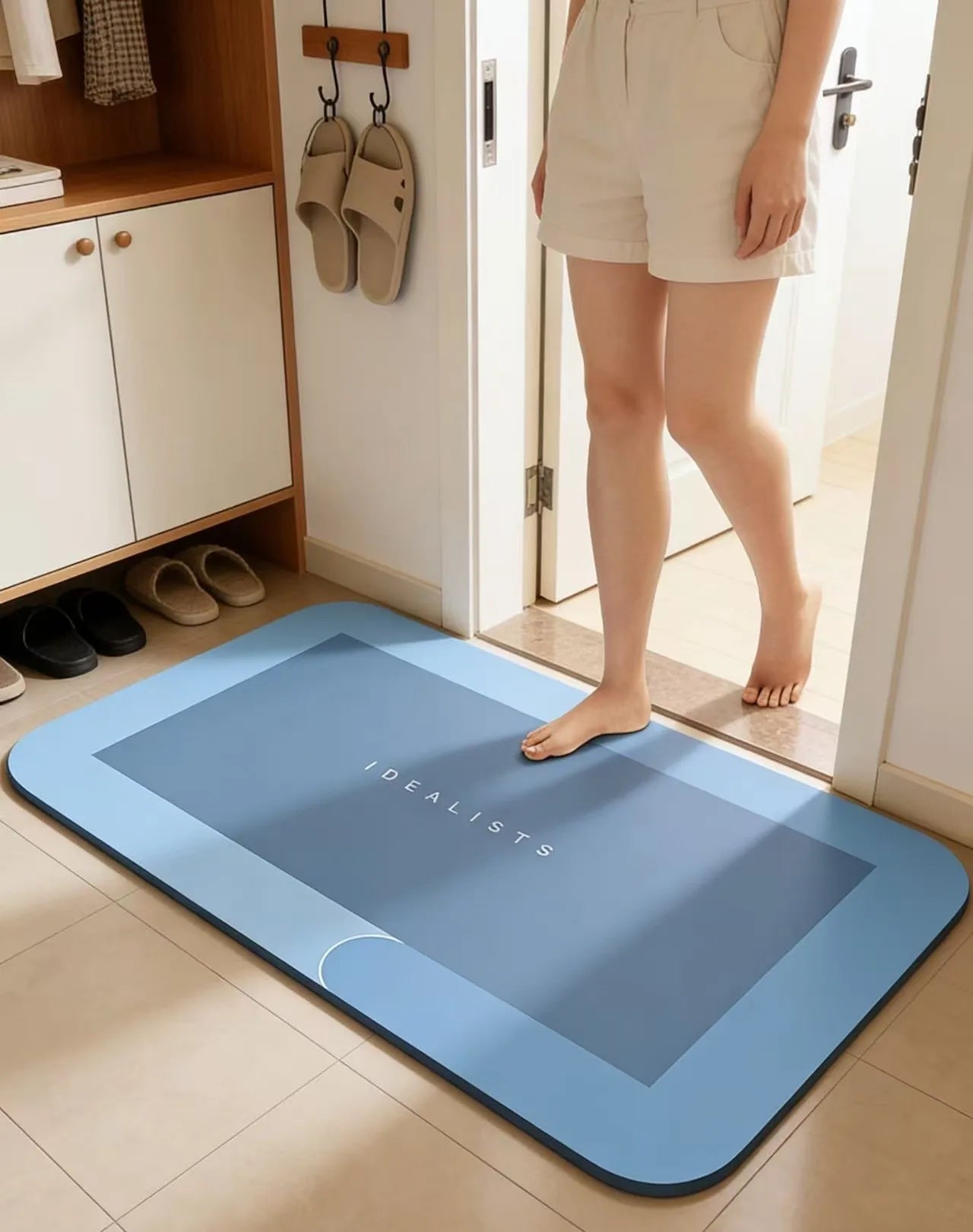 Bathroom Diatomaceous Earth Mat