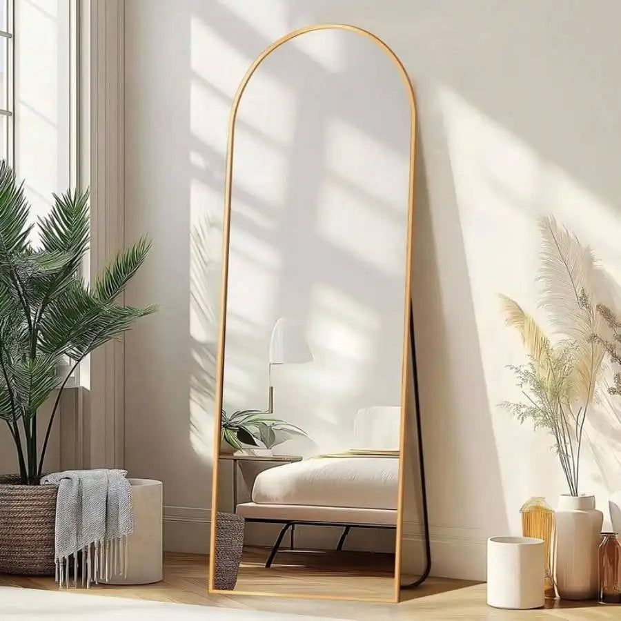 Arched Full Length Floor Mirror