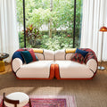 4-Seat Chenille Couch