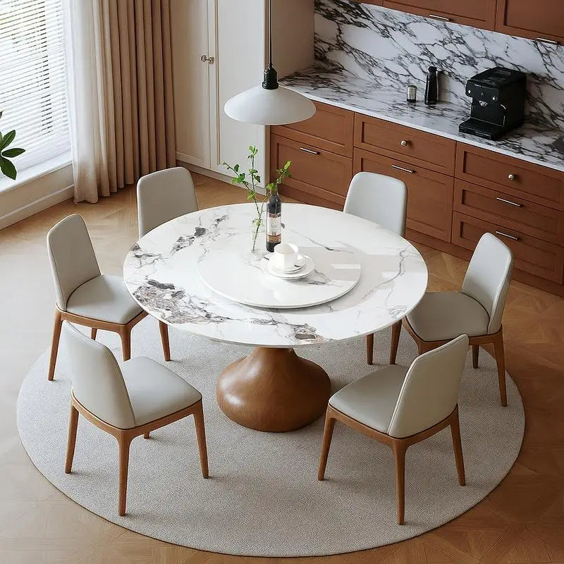 53" Round Sintered Stone Table