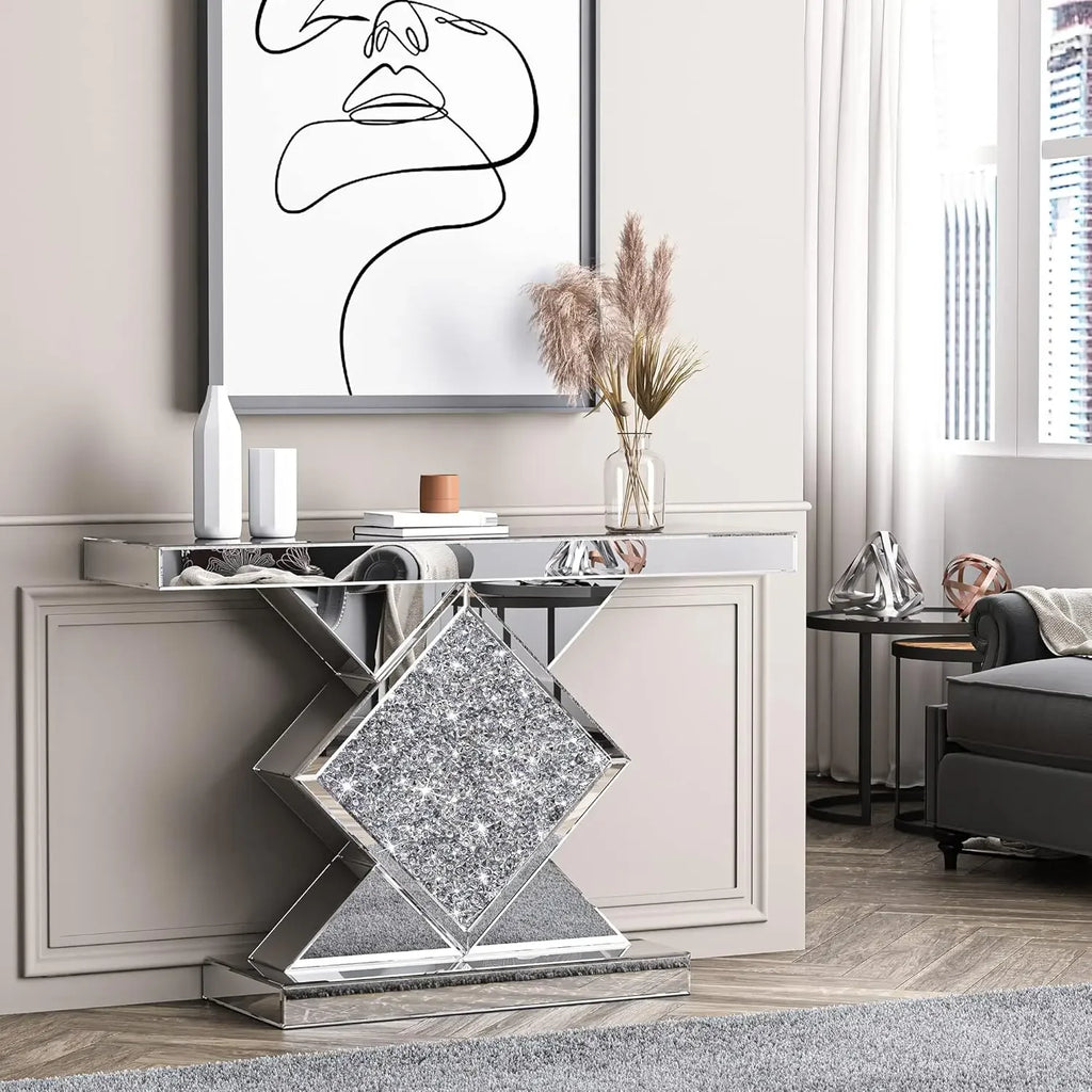 Console Mirrored Table