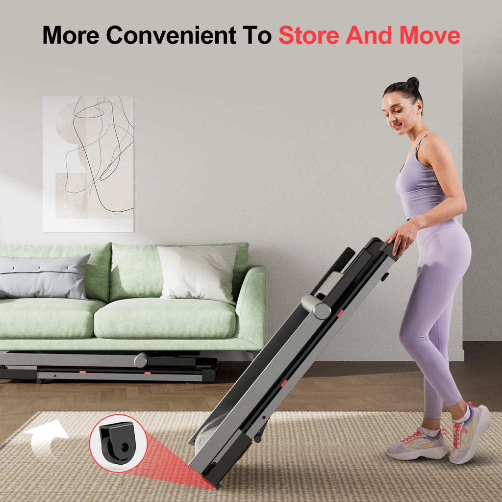 Foldable Incline Home Treadmill Walking
