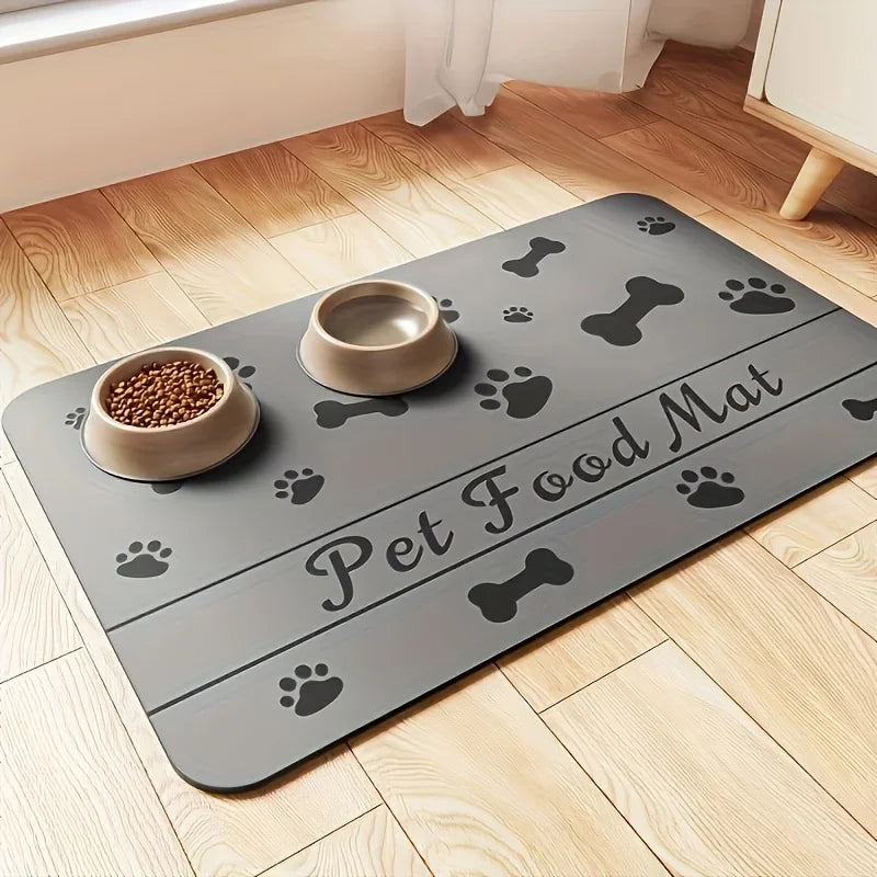 Pet Feeding Mat For Food/Water Bowl