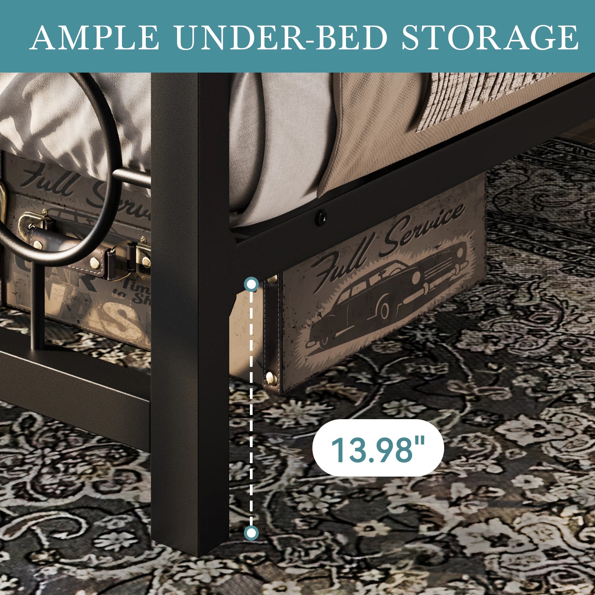 Metal Platform Bed Frame